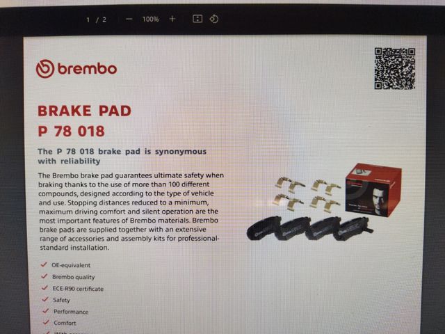 Brembo pastiglie freni Subaru Toyota