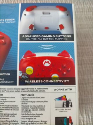  Mando Inalámbrico PowerA Super Mario 