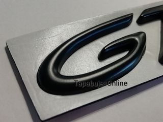 EMBLEMA LOGOTIPO GTS NEGRO ROJO PARA PORSCHE