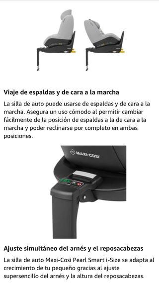 Maxi-Cosi Pearl Smart i-Size con Isofix