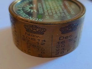 Bussola: riproduzione sun dial compass Londra