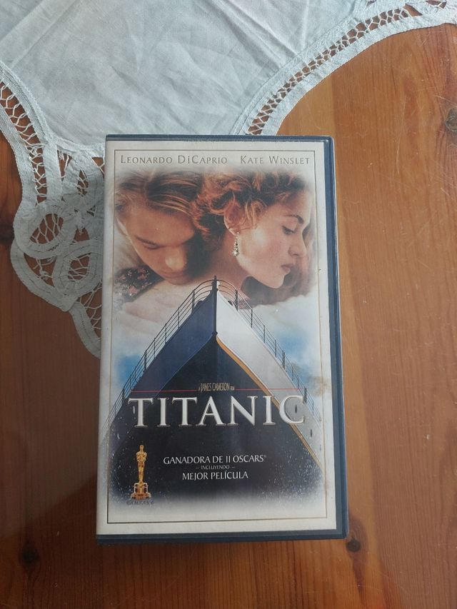 Película en VHS Titanic