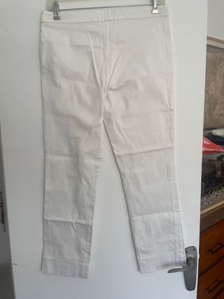 Pantalon blanco mujer peter murray