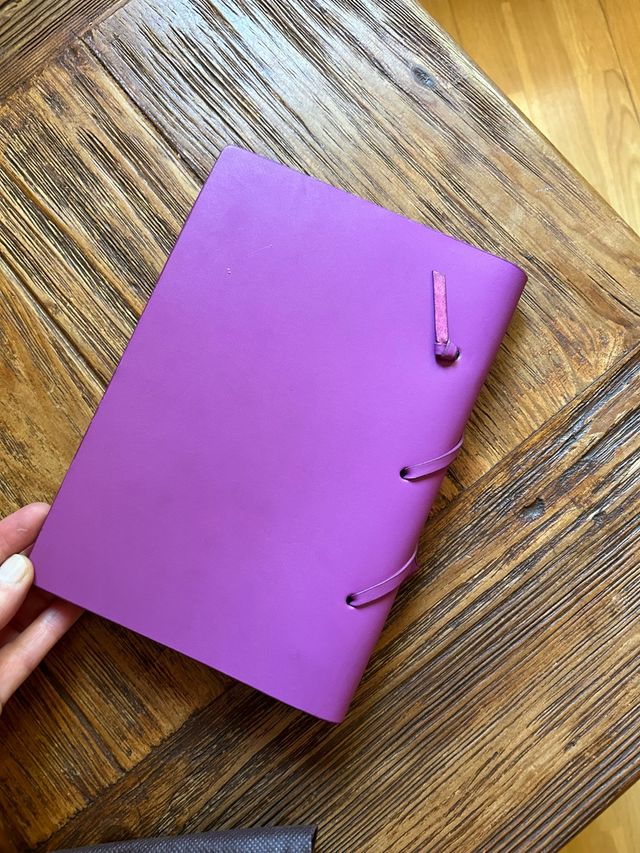 Taccuino Salvador Bachiller in pelle