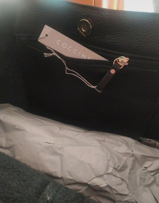 Borsa shopping in pelle, Coccinelle