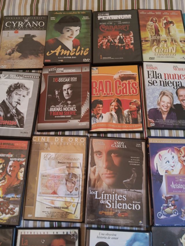 25 películas DVD