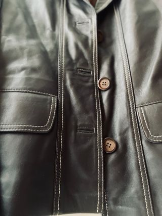 Cazadora de cuero