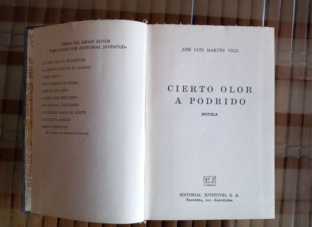 Libros Martín Vigil