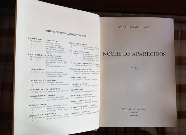Libros Martín Vigil