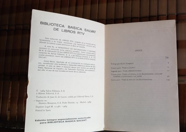 Libro Los viajes de Gulliver