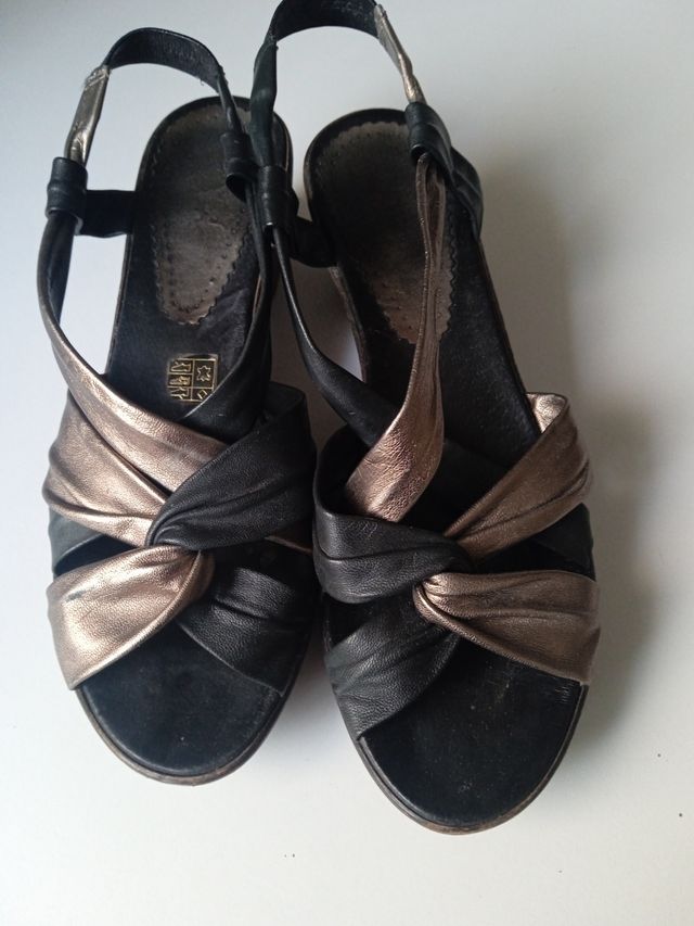 Sandalias piel 39,5