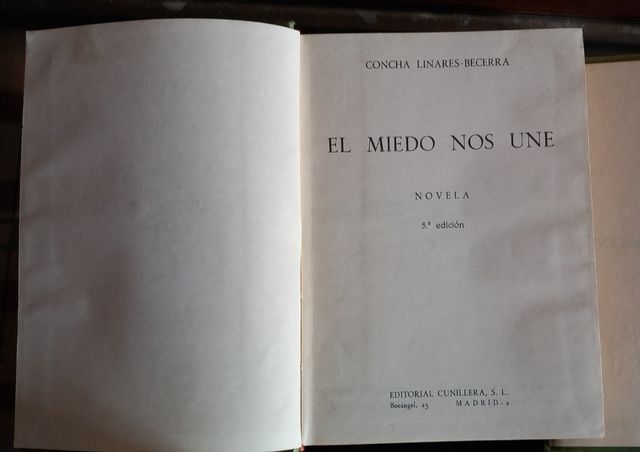 Libros Concha Linares-Becerra