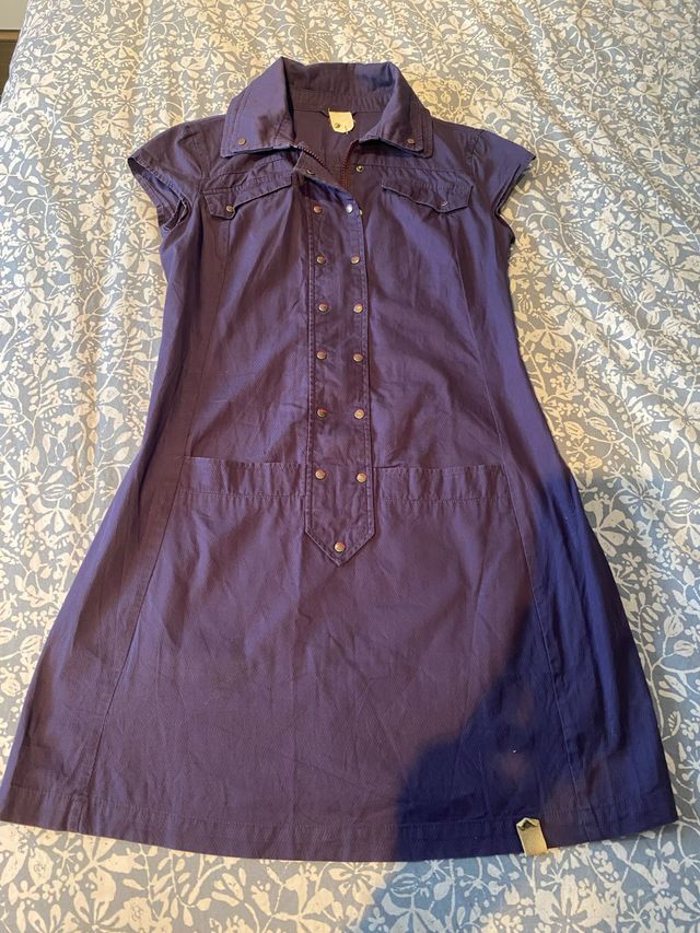 Vestido morado skunfunk
