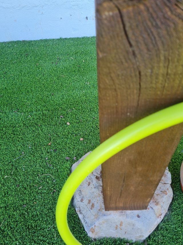 Aro de Rítmica de niña verde lima