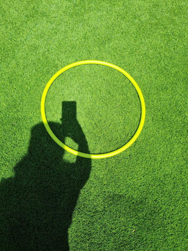 Aro de Rítmica de niña verde lima