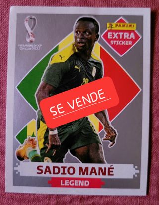Sadio mané cromo extra sticker