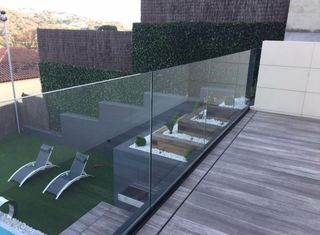 Barandilla de cristal 