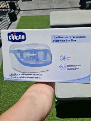 Esterilizador biberones para microondas Chicco