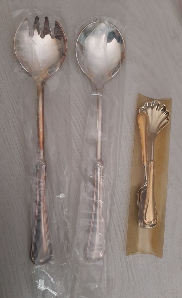 Posate portata e zuccheriera