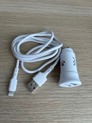 Cargador de coche ip6/7/8/x cable