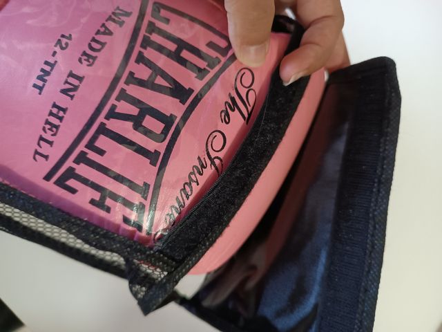 GUANTES BOXEO CHARLIE ROSA