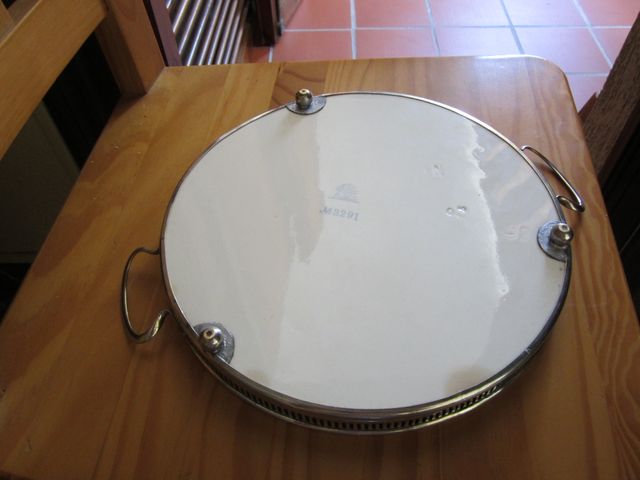 BANDEJA DE PORCELANA CON MAS DE 100 AÑOS