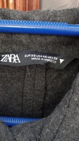 Sobrecamisa paño Zara XS. Nuevo.