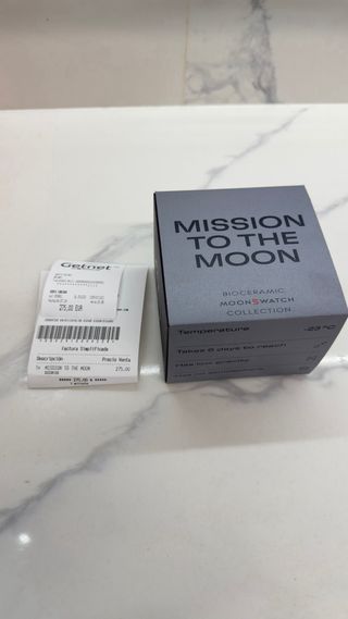 Swatch omega moonswach nuevo