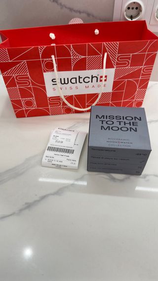 Swatch omega moonswach nuevo