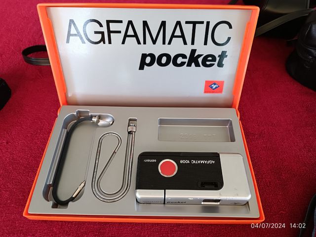 Fotocamera vintage Agfamatic pocket
