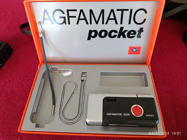 Fotocamera vintage Agfamatic pocket
