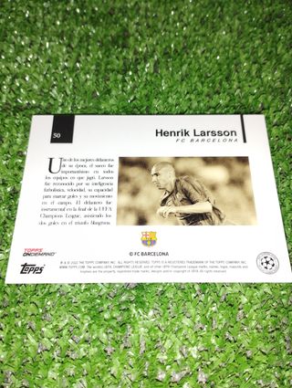 Topps simplicidad Larsson
