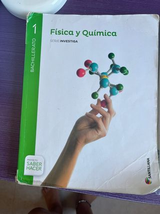 Libro fisica y química 1 bachillerato