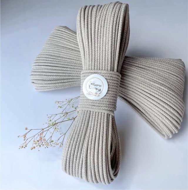 Cordón de algodón para coser/bordar