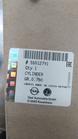 BOMBA DE EMBRAGUE OPEL ASTRA K