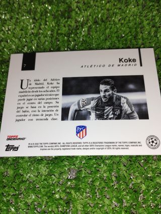 Topps simplicidad Koke