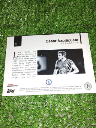 Topps simplicidad Azpilicueta 