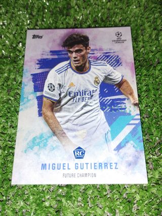 Topps future champions Miguel Gutiérrez