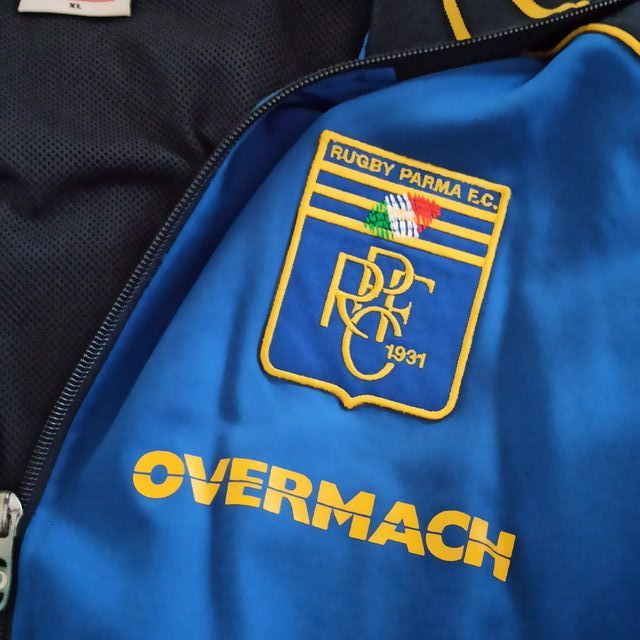 Giacca ufficiale Overmach Rugby Parma Tg. XL Italy