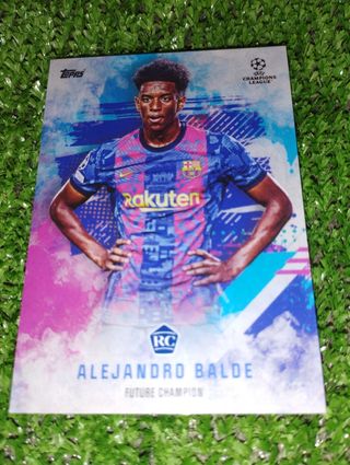 Topps future champions Balde