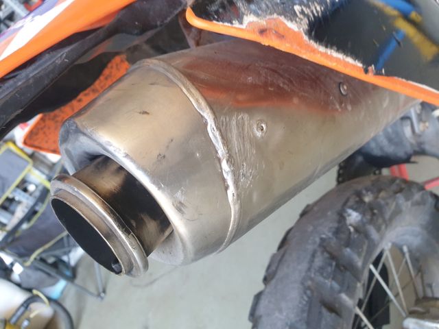 Escape ktm exc 525 450 400 Bala sola