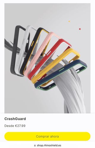 Funda iphone 13 pro max Rinoshield CrashGuard