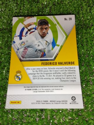 Panini mosaic Fede Valverde 