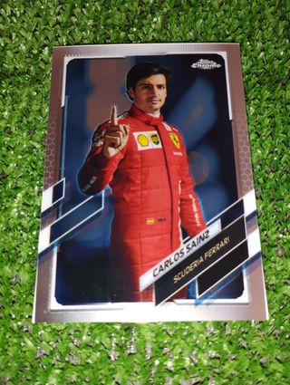 Topps Chrome F1 Carlos Sainz