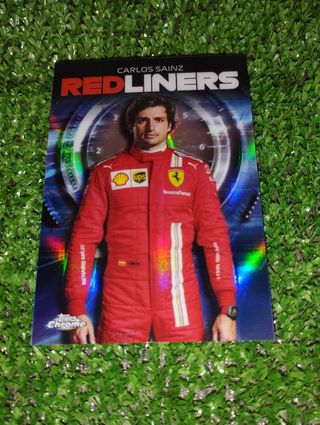 Topps Chrome F1 Sainz Redliners