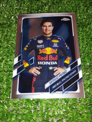 Topps Chrome F1 Pérez 