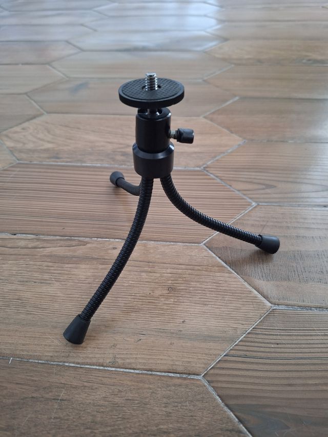 Trípode para cámara de fotos con patas flexibles