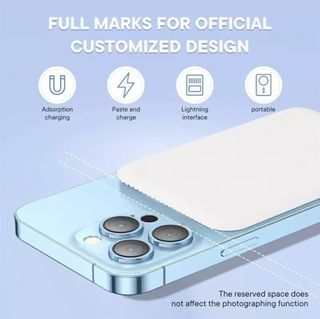 Power bank 12000mAh Magnetico Caricabatterie Iphon