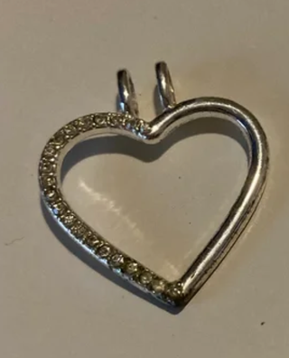 Colgante de corazón.