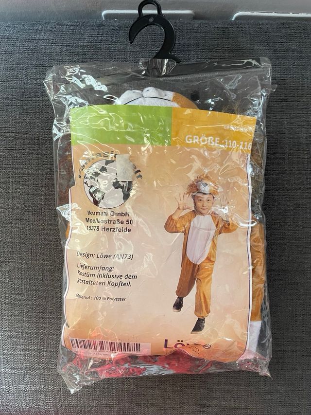 Vestito carnevale Leone